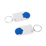 Porte-jeton avec jeton de 1€ "Beta"