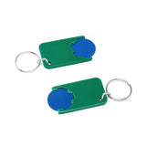 Porte-jeton avec jeton de 1€ "Beta"