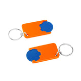 Porte-jeton avec jeton de 1€ "Beta"