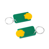 Porte-jeton avec jeton de 1€ "Beta"