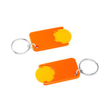 Porte-jeton avec jeton de 1€ "Beta"