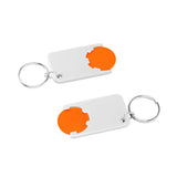 Porte-jeton avec jeton de 1€ "Beta"
