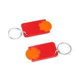 Porte-jeton avec jeton de 1€ "Beta"
