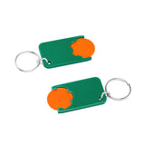 Porte-jeton avec jeton de 1€ "Beta"
