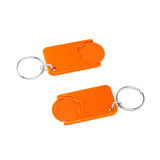 Porte-jeton avec jeton de 1€ "Beta"