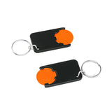 Porte-jeton avec jeton de 1€ "Beta"