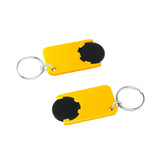Porte-jeton avec jeton de 1€ "Beta"