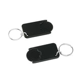 Porte-jeton avec jeton de 1€ "Beta"