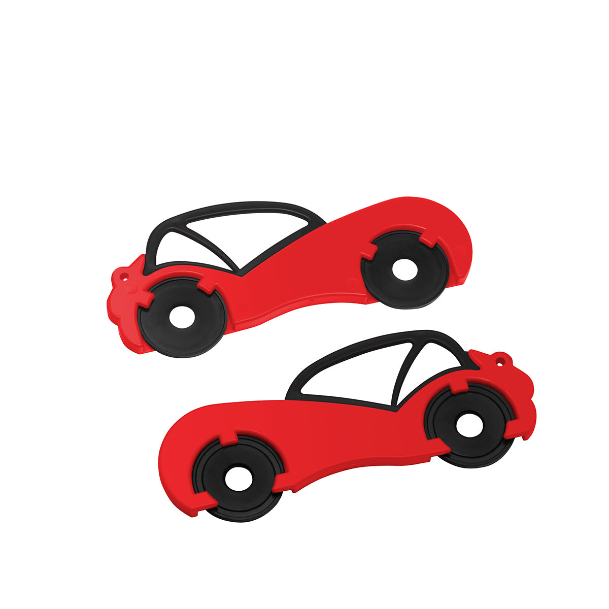 Chip holder with two €1 "Car" chips