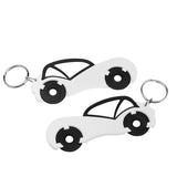 Chip holder with two €1 chips "Car"