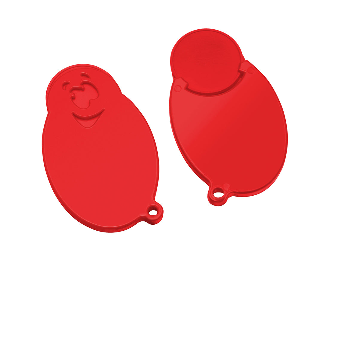 Porte-jeton avec jeton de 1€ "Visage"