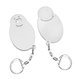 Porte-jeton avec jeton de 1 € « Visage »