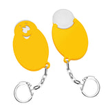 Porte-jeton avec jeton de 1 € « Visage »