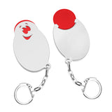 Porte-jeton avec jeton de 1 € « Visage »