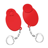 Porte-jeton avec jeton de 1 € « Visage »