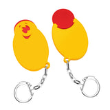 Porte-jeton avec jeton de 1 € « Visage »