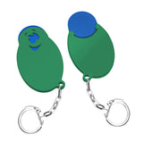 Porte-jeton avec jeton de 1 € « Visage »