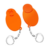 Porte-jeton avec jeton de 1 € « Visage »