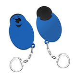 Porte-jeton avec jeton de 1 € « Visage »