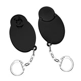 Porte-jeton avec jeton de 1 € « Visage »