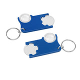 Chip holder with €1 chip and magnifier