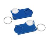 Chip holder with €1 chip and magnifier