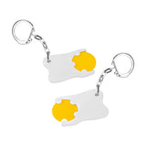 Porte-jeton avec jeton 1€ "Dent"