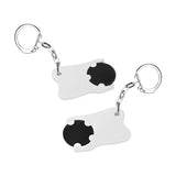 Porte-jeton avec jeton 1€ "Dent"