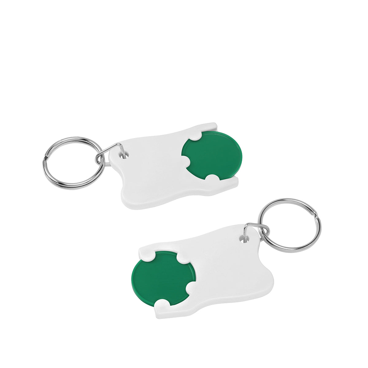 Porte-jeton avec jeton de 1€ "Dent"