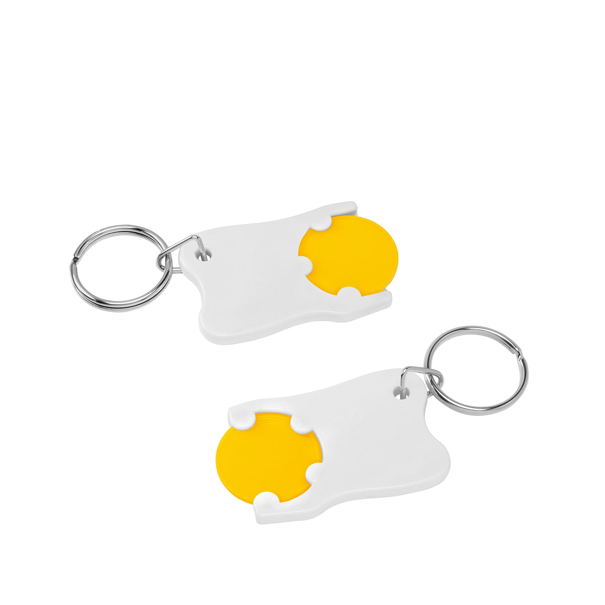 Porte-jeton avec jeton de 1€ "Dent"