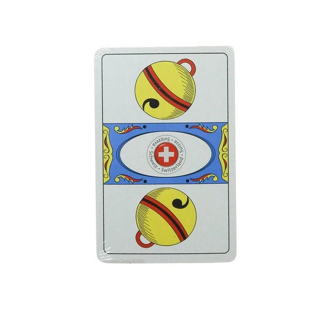 Deutsche Jass Spielkarten von oben