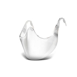 Transparente, wieder verwendbare Gesichtsmaske