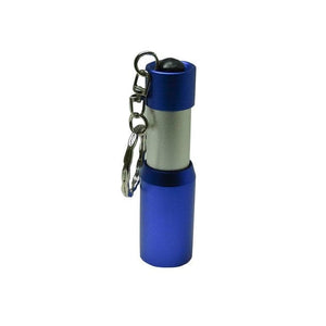 Blaue Schlüsselanhänger-Taschenlampe