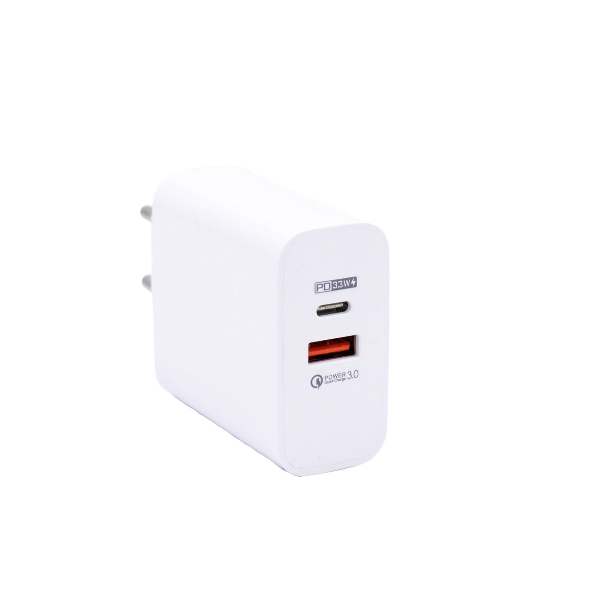 USB und USB-C Stecker in weiss