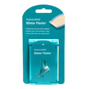 Türkise Kartonverpackung von Blasenpflastern