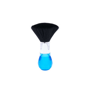Blau-weisser Nackenpinsel