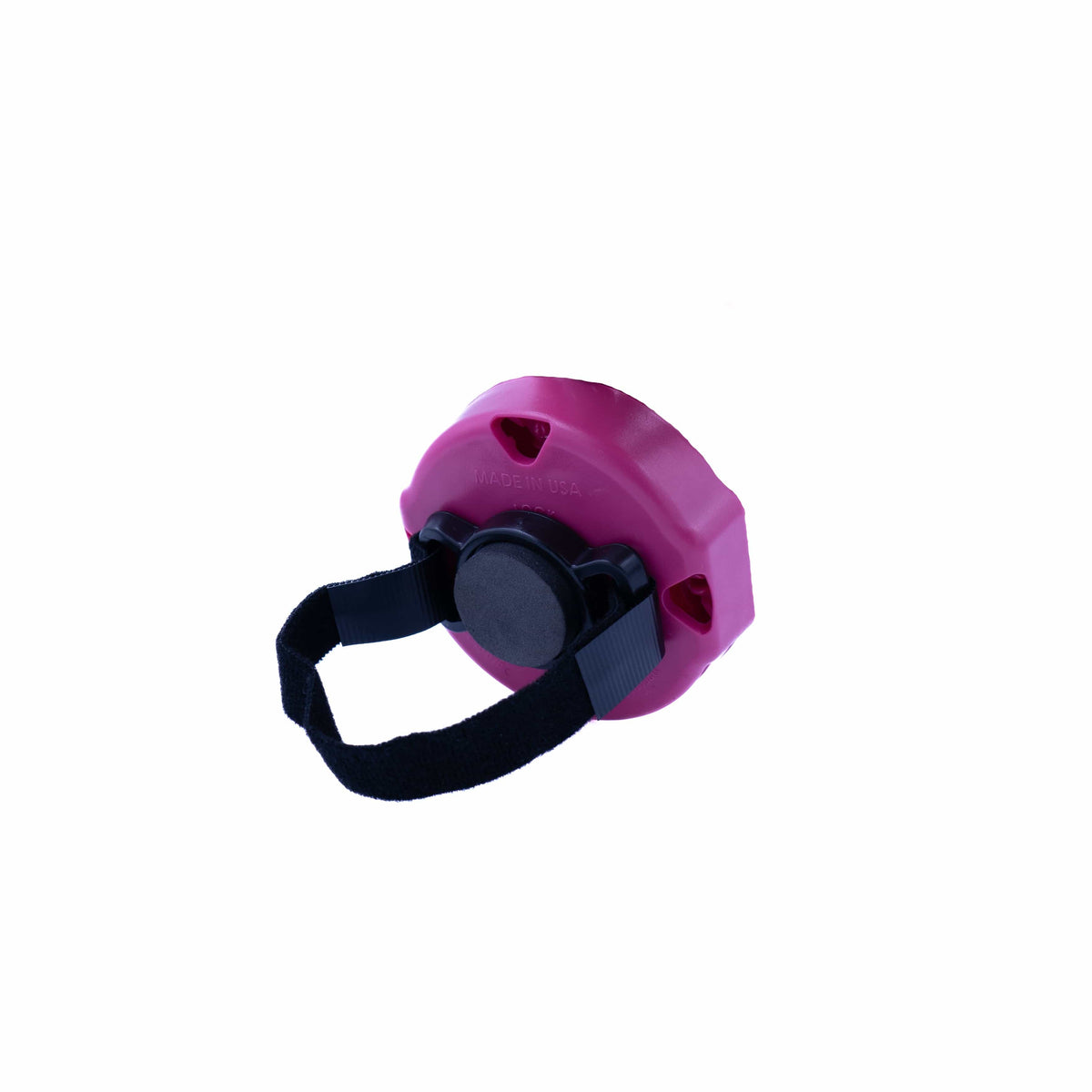 Pinker Outdoor Getränkehalter für Weingläser von hinten