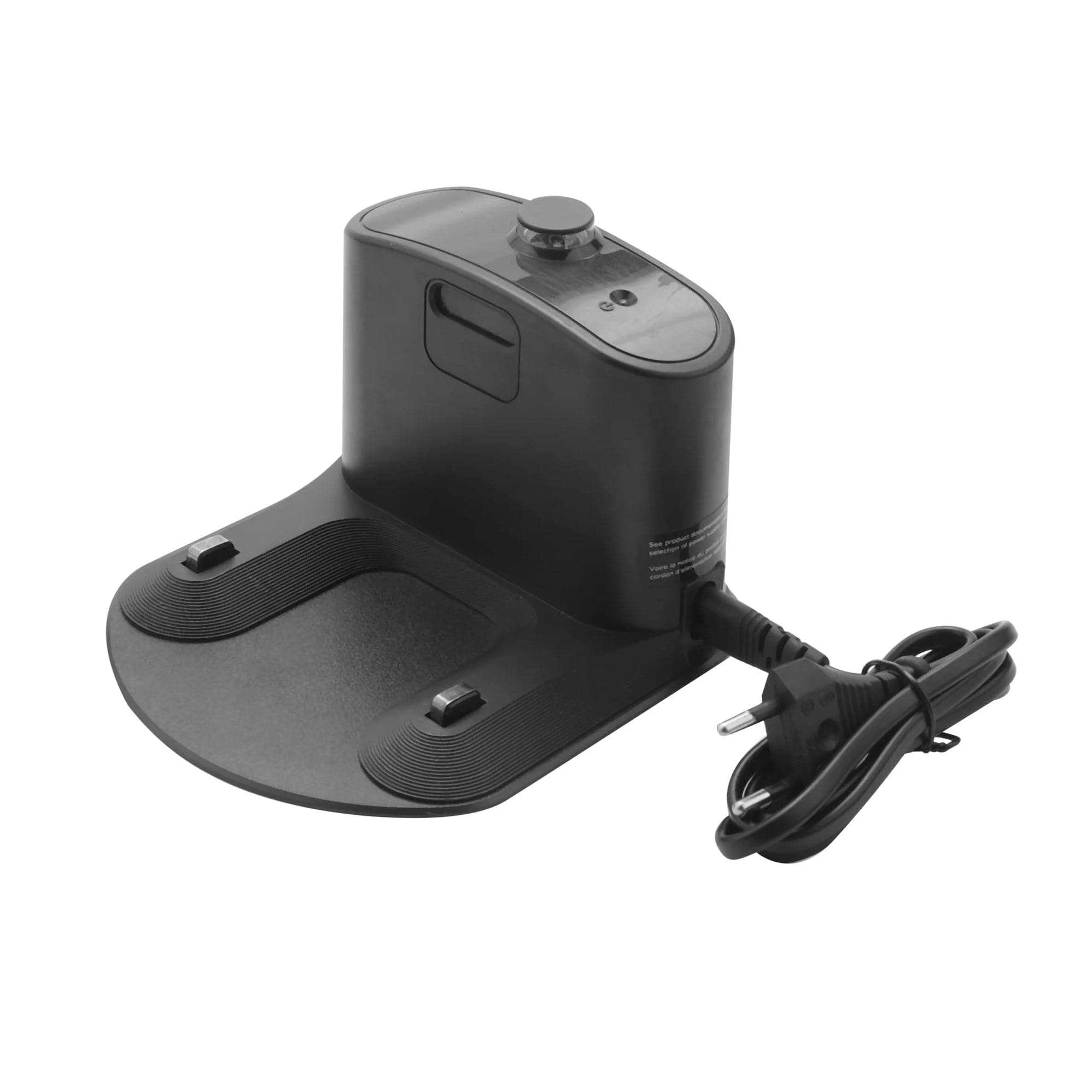 Graue Staubsauger Aufladestation mit Kabel