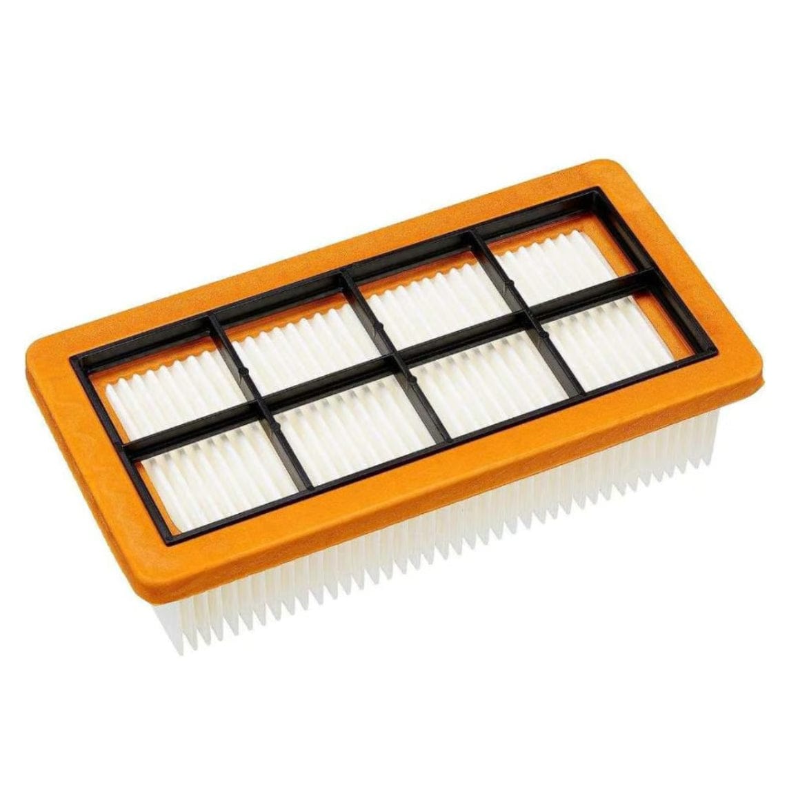 Orange-schwarzer Filter für Kärcher