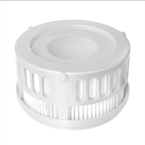 Weisser Staubsaugfilter