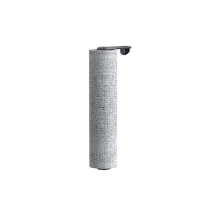 Graue Staubsauger Walzenbürste von der Seite