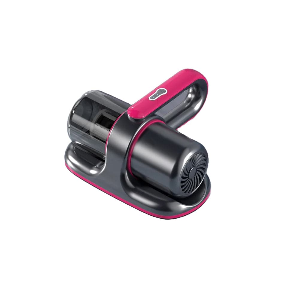 Schwarz-pinker, kabelloser Matratzenstaubsauger