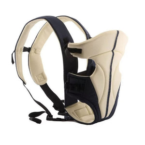 Schwarz-beige Babytragtasche