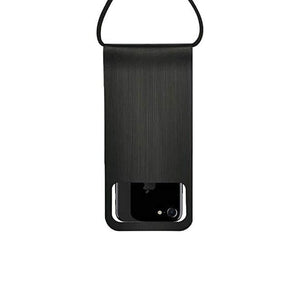 Wasserfeste Smartphone Tasche mit transparentem Kunststoff bei der Kamera