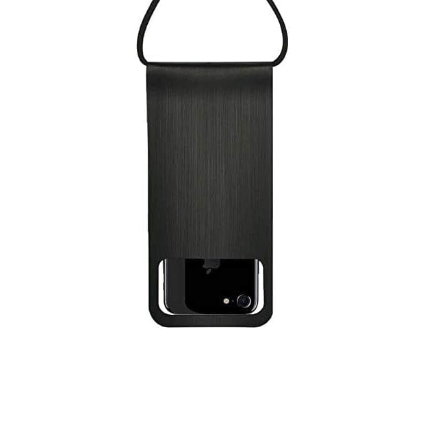 Wasserfeste Smartphone Tasche mit transparentem Kunststoff bei der Kamera