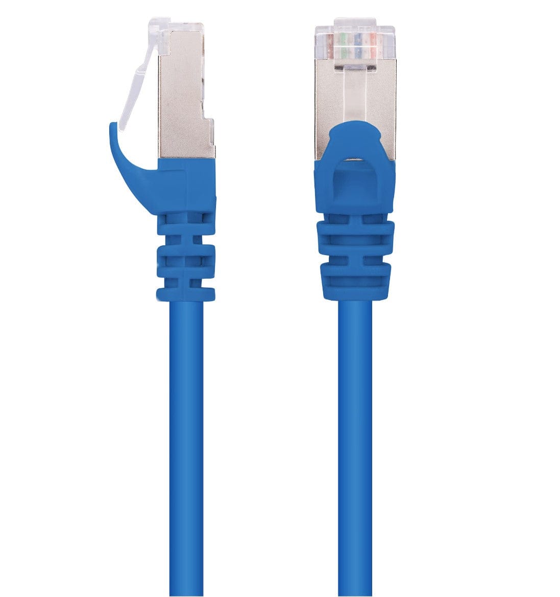 Herangezoomtes Bild an die Stecker des Kabels