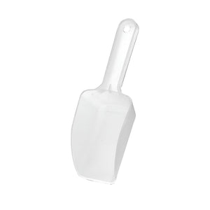 Transparenter Plastikscoop