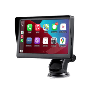 Schwarzer Auto Carplay Bildschirm