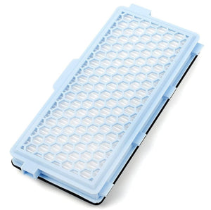 Blau-schwarzer Staubsaugfilter für Miele von unten