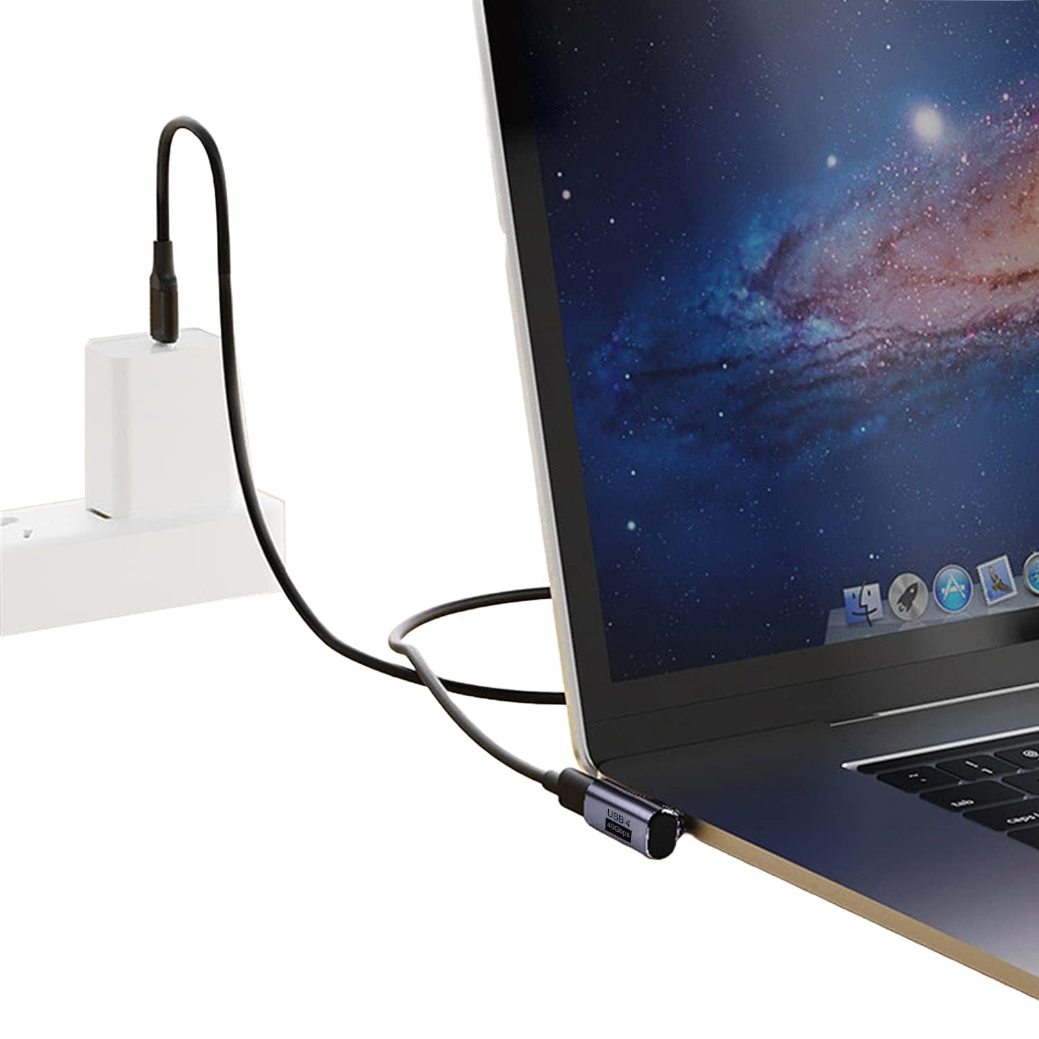 USB-C Verlängerungsadapter-Set in einem Anwendungsbeispiel
